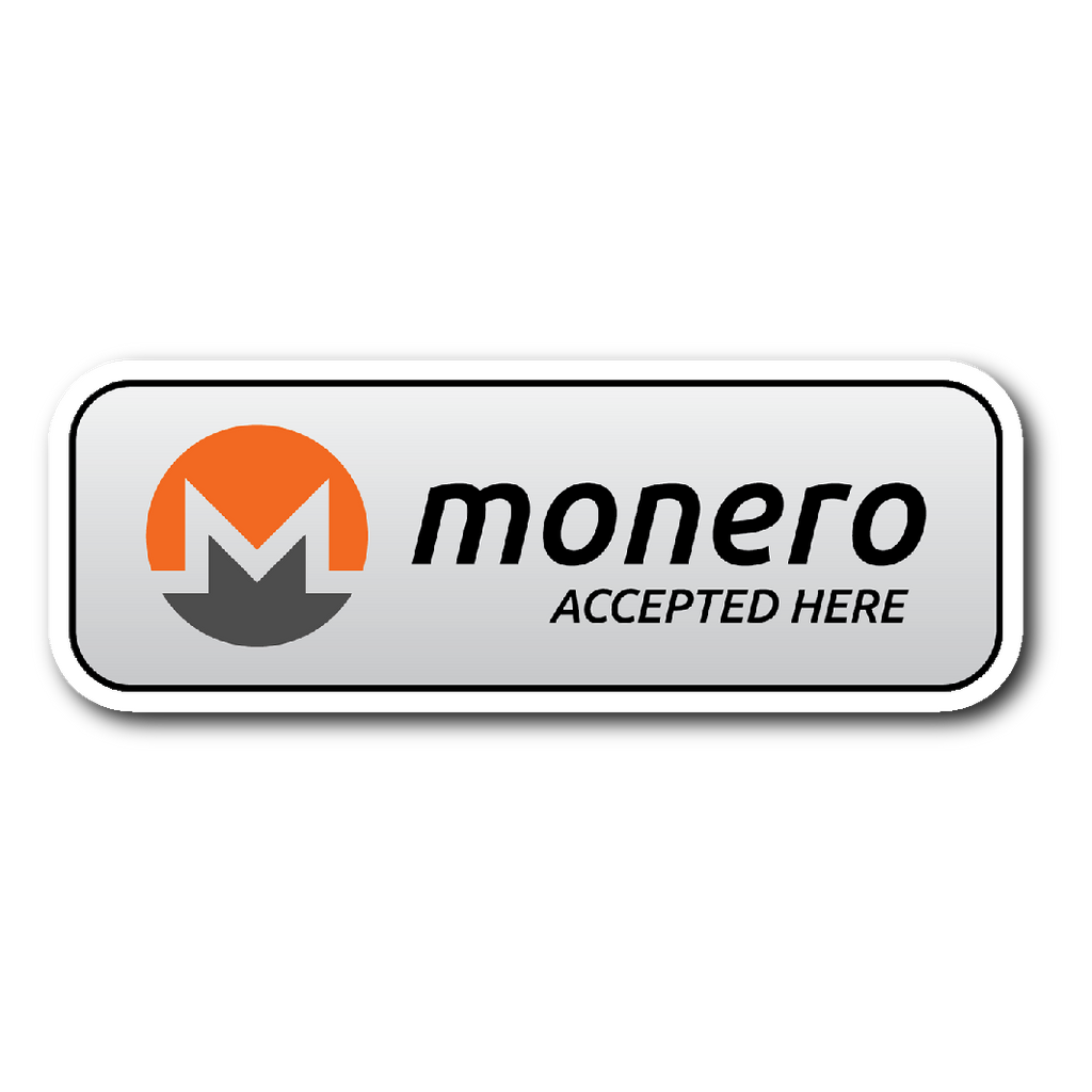 Monero accepted here